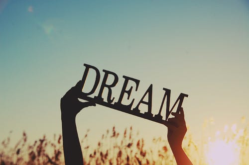 Visual representing Aidil's future dream